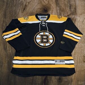 Y2K Reebok CCM Boston Bruins Jersey XL
